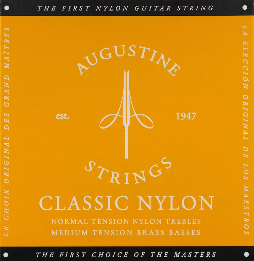 Augustine AU-CLGO Muta di corde per chitarra classica, tensione regolare e leggera