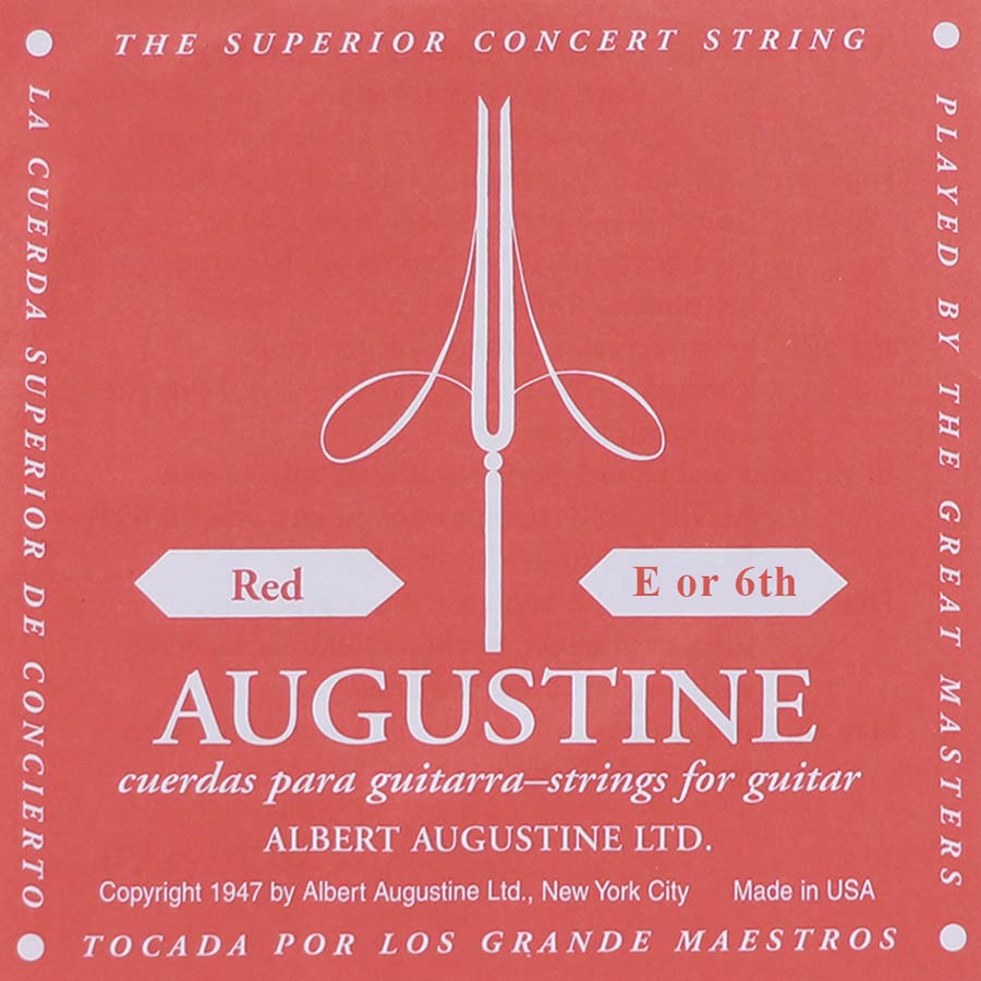 Augustine AURED-6 6th - Corda singola per chitarra classica, tensione media, 0425