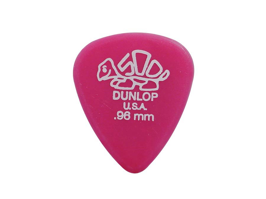 Dunlop 41-R-96 Set plettri 0,96mm, rosa scuro, cfz 72