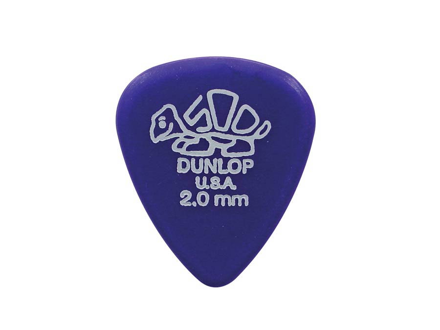 Dunlop 41-R-200 Set plettri 2,00mm, viola, cfz 72