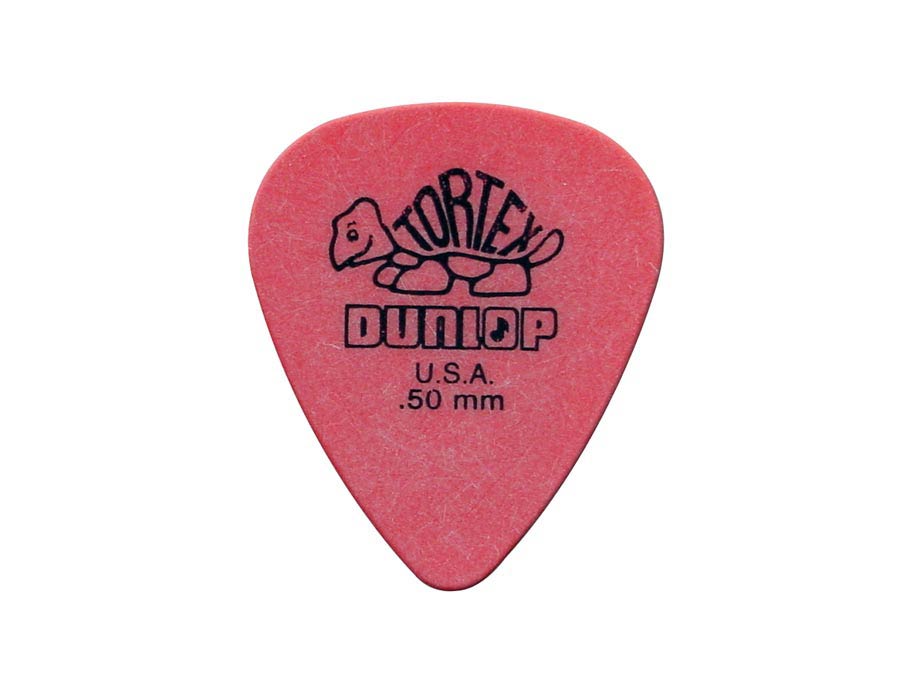Dunlop 418-R-50 Set plettri 0,50mm, rosso, cfz 72