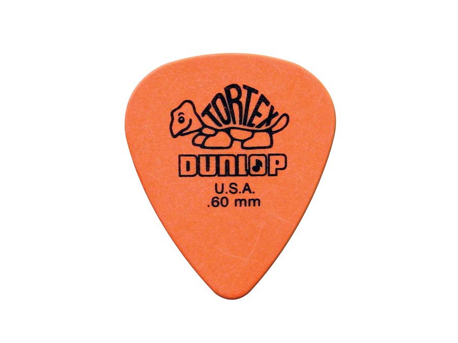 Dunlop 418-R-60 Set plettri 0,60mm, arancione, cfz 72