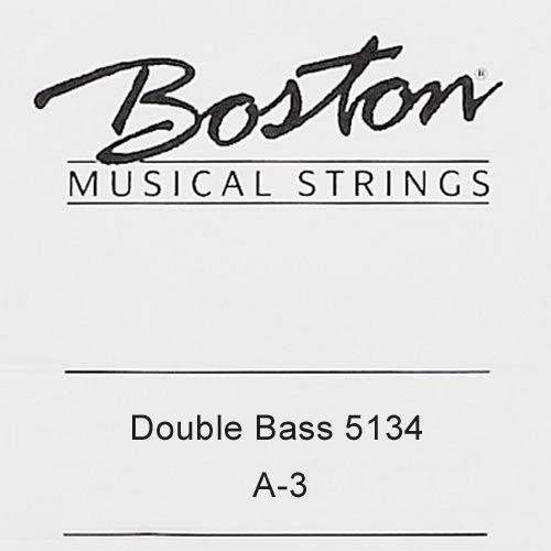 Boston B-5134-A Corda singola per contrabbasso, terza corda LA, 3/4, in alluminio