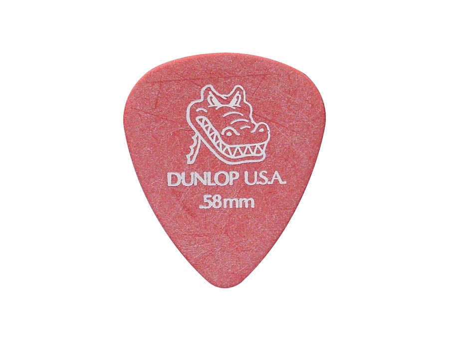 Dunlop 417-R-58 Set plettri 0,58mm, rosso, cfz 72