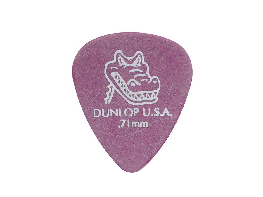 Dunlop 417-R-71 Set plettri 0,71mm, viola, cfz 72