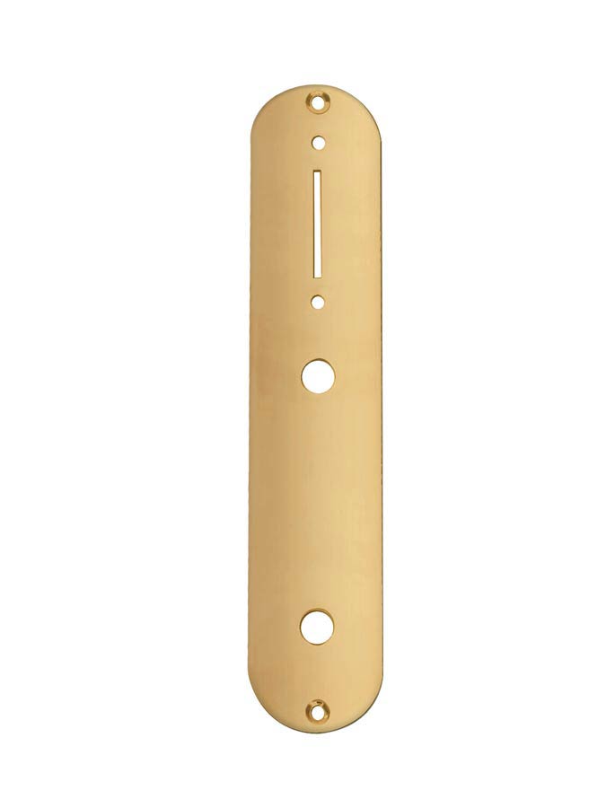 Boston CP-TE-AG Piastrina per controllo chitarra elettrica, modello TL, fori da 9,5mm, dorato