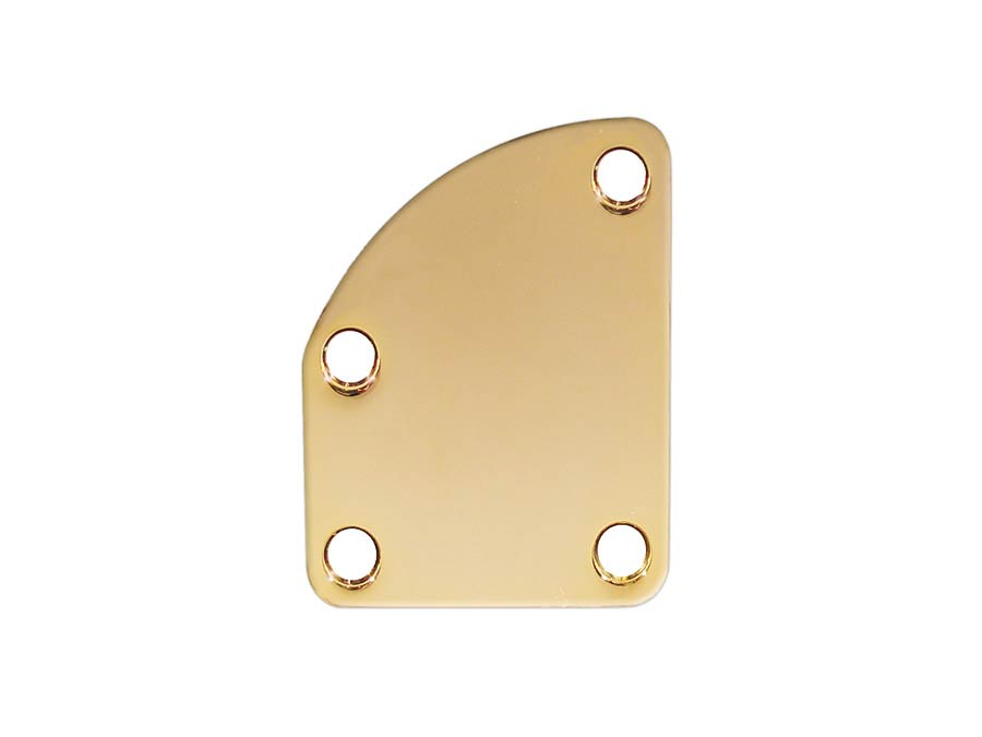 Boston NP-76-G Piastrina di fissaggio del manico, 64,5x51,4mm, angolo smussato, colore oro