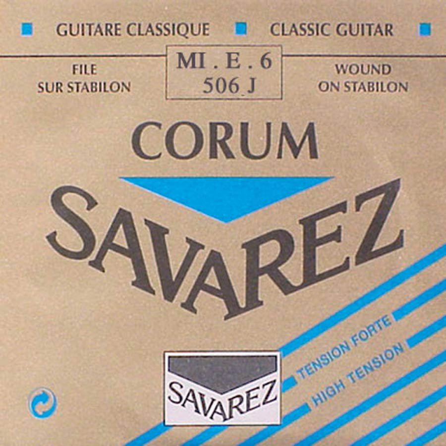 Savarez 506-J 6th E - Corda singola per chitarra classica, tensione alta