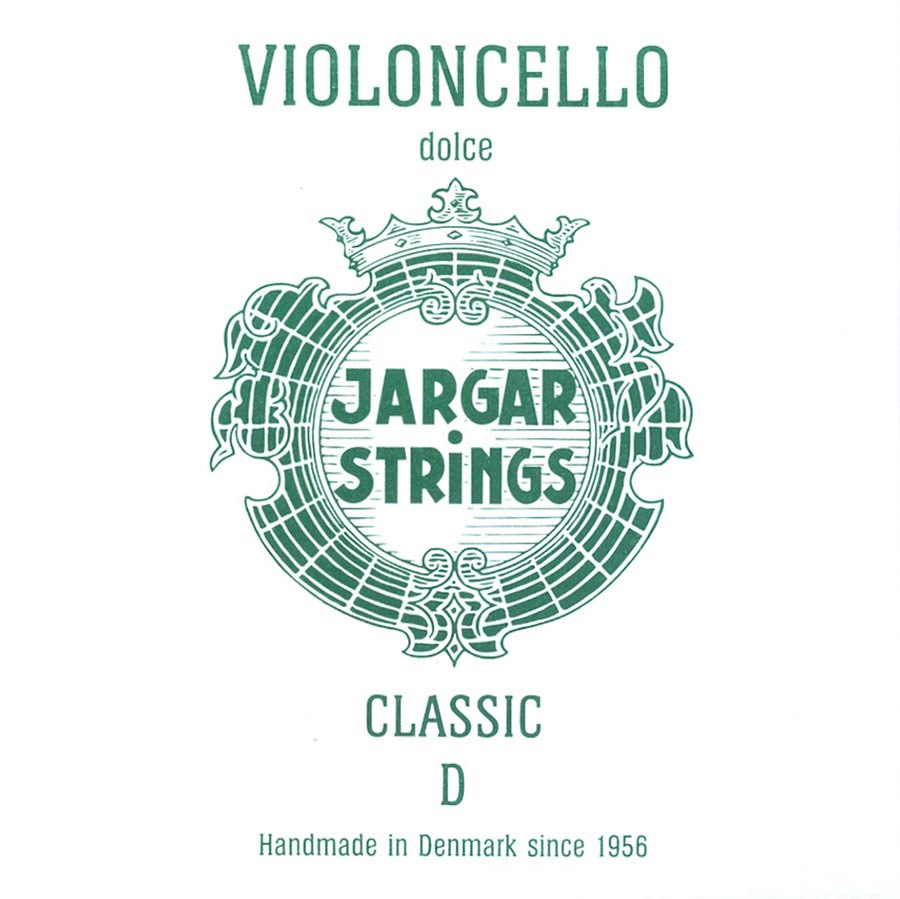 Jargar JCE-D-GN 2nd D - Corda singola per violoncello, tensione bassa, flexi-metal