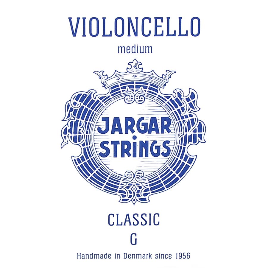 Jargar JCE-G-BL 3rd G - Corda singola per violoncello, tensione media, flexi-metal