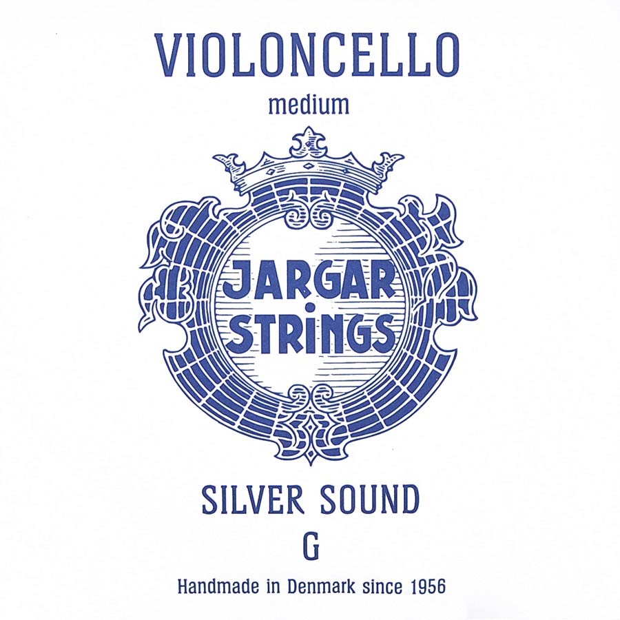 Jargar JCE-GZ-BL 3rd G - Corda singola per violoncello, tensione media, argento