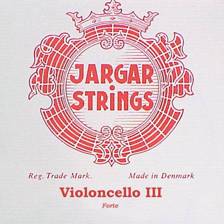 Jargar JCE-G-RD 3rd G - Corda singola per violoncello, tensione alta, flexi-metal