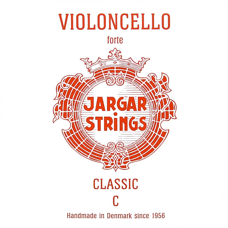 Jargar JCE-C-RD 4th C - Corda singola per violoncello, tensione alta, flexi-metal