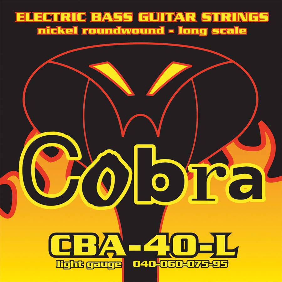 Cobra CBA-40-L Muta di corde per basso elettrico, 040-095, scala lunga