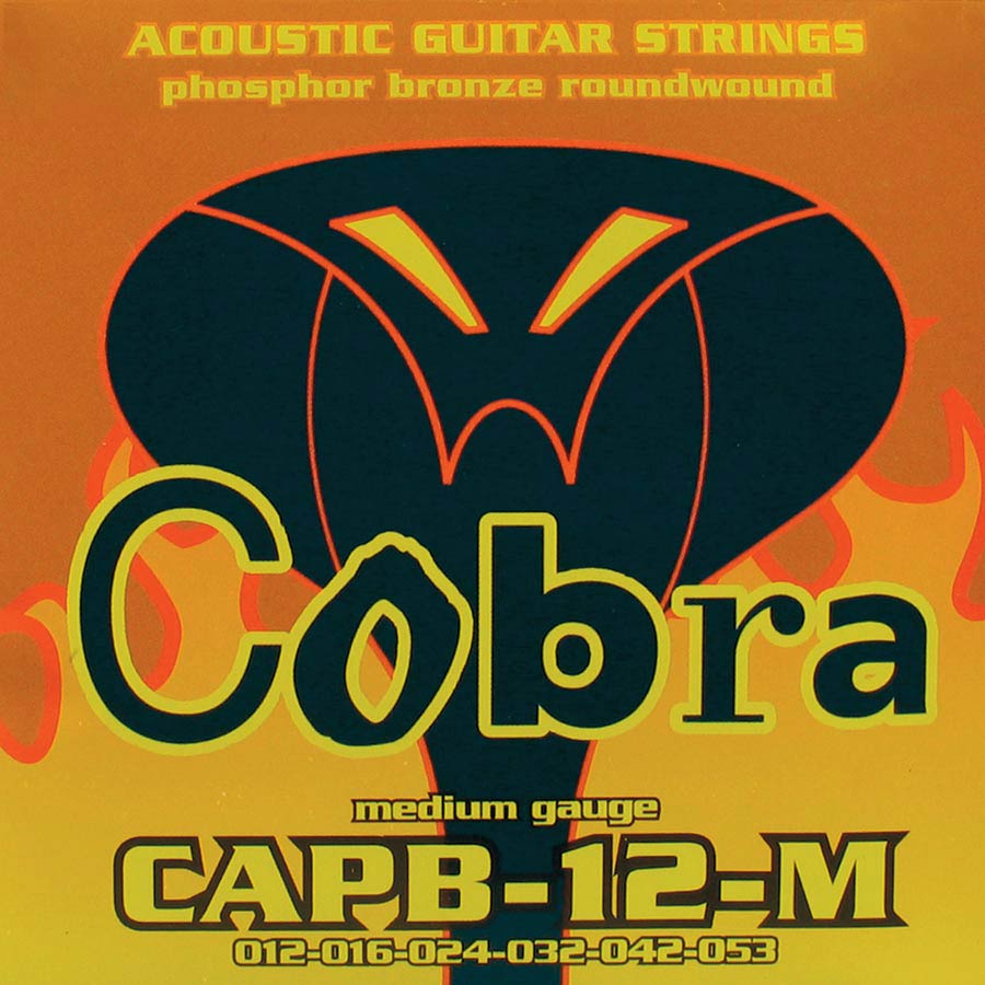 Cobra CAPB-12-M Muta di corde per chitarra acustica, 012-053