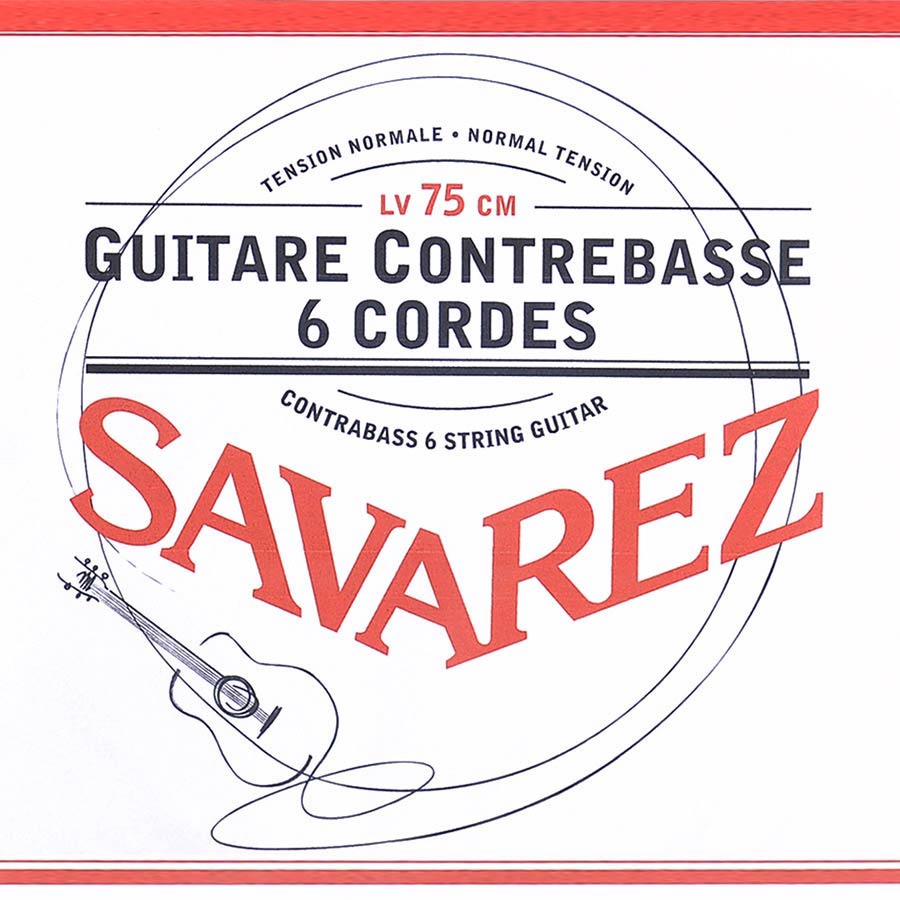 Savarez 650-R Muta di corde per chitarra classica contrabbassa, tensione normale