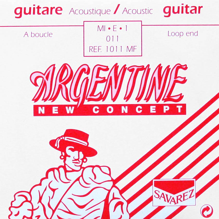 Argentine 1011-MF .011 Corda singola per chitarra acustica