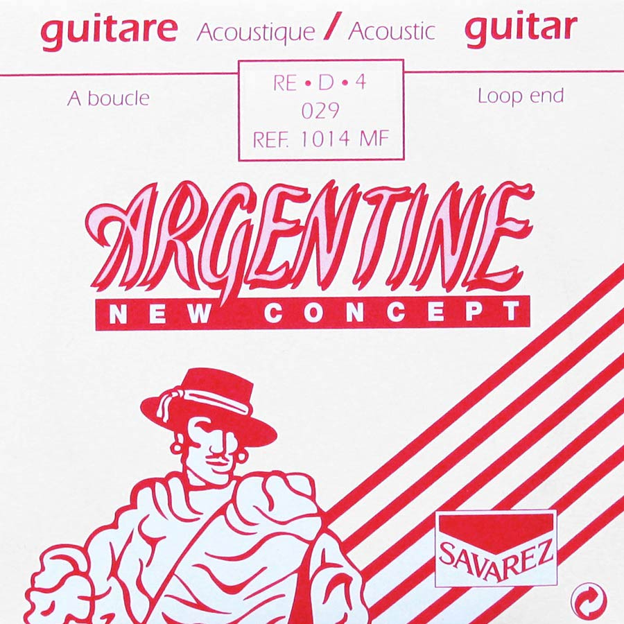 Argentine 1014-MF .014 Corda singola per chitarra acustica