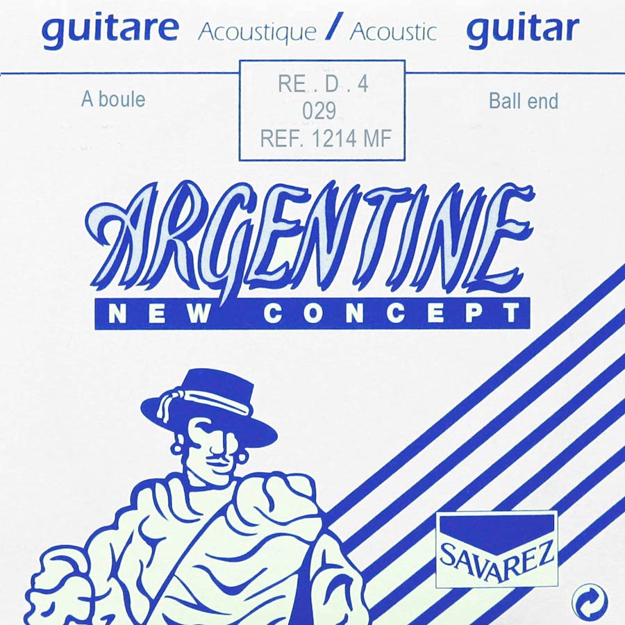 Argentine 1214-MF .029 Corda singola per chitarra acustica