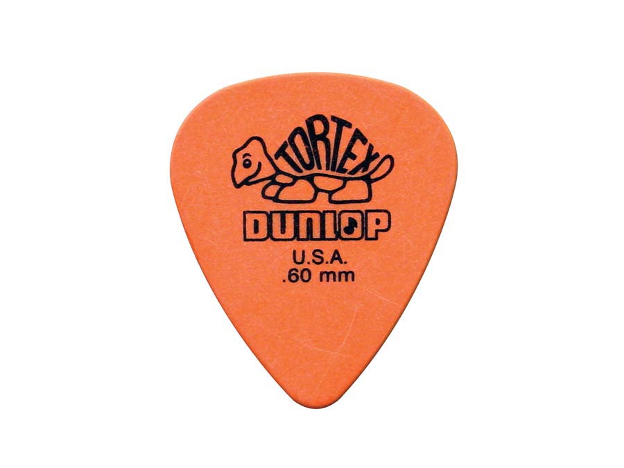 Dunlop 418-P-60 Set plettri 0,60mm, arancione, cfz 12
