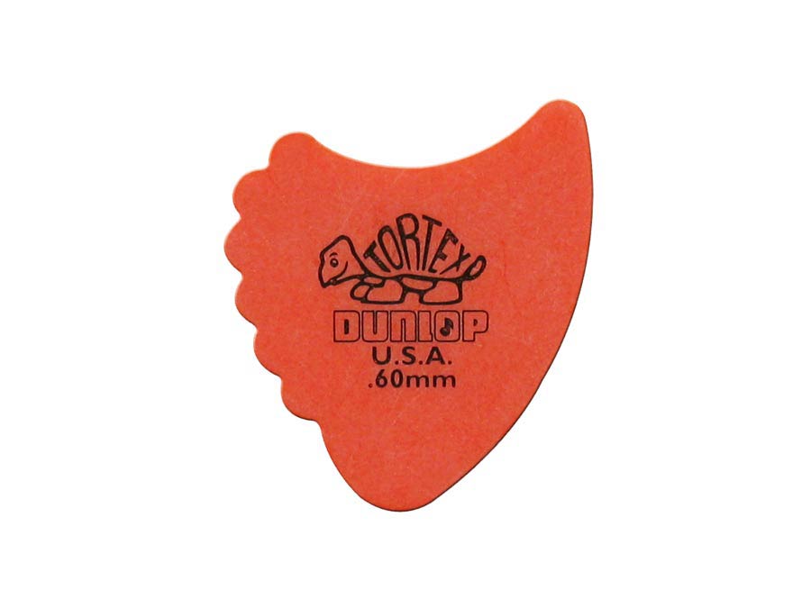 Dunlop 414-R-60 Set plettri 0,60mm, arancione, cfz 72