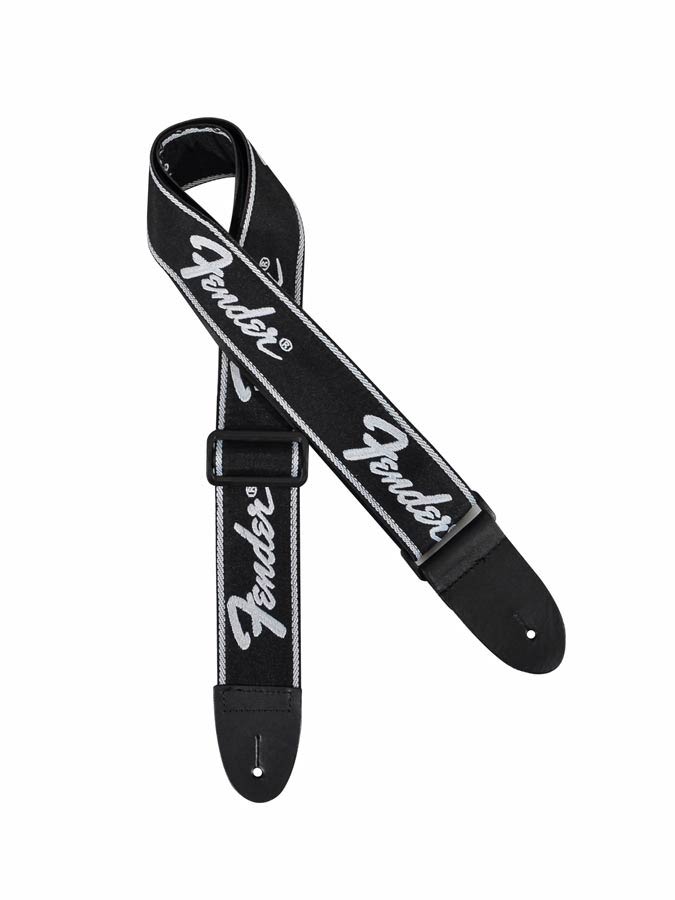 Fender 0990671000 guitar strap 'Running Logo', black