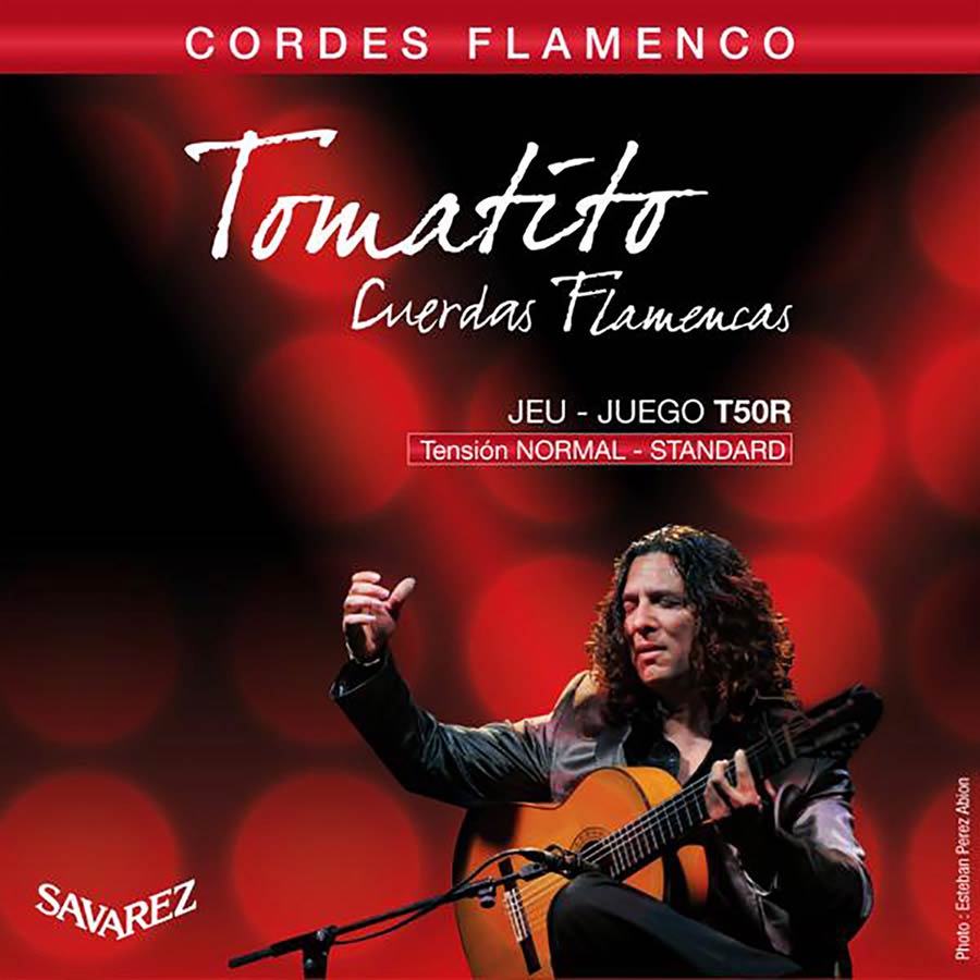 Savarez T50-R Muta di corde per chitarra classica flamenco, tensione normale, Tomatito Signature