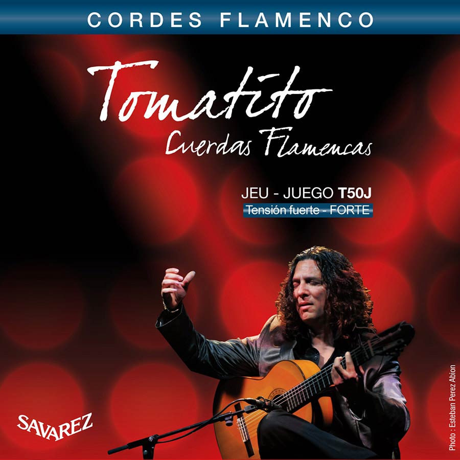 Savarez T50-J Muta di corde per chitarra classica flamenco, tensione alta, Tomatito Signature