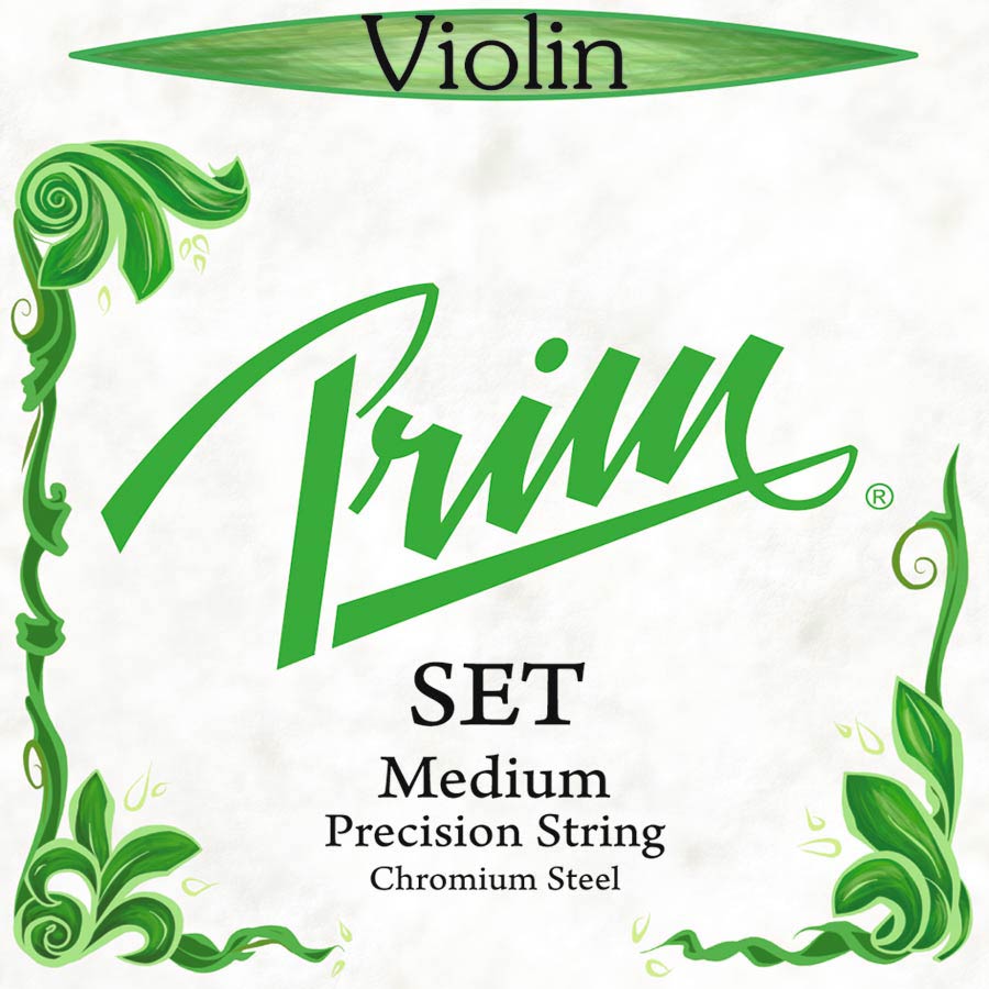 Prim PR-1010 Muta di corde per violino 4/4, tensione media, acciaio cromato
