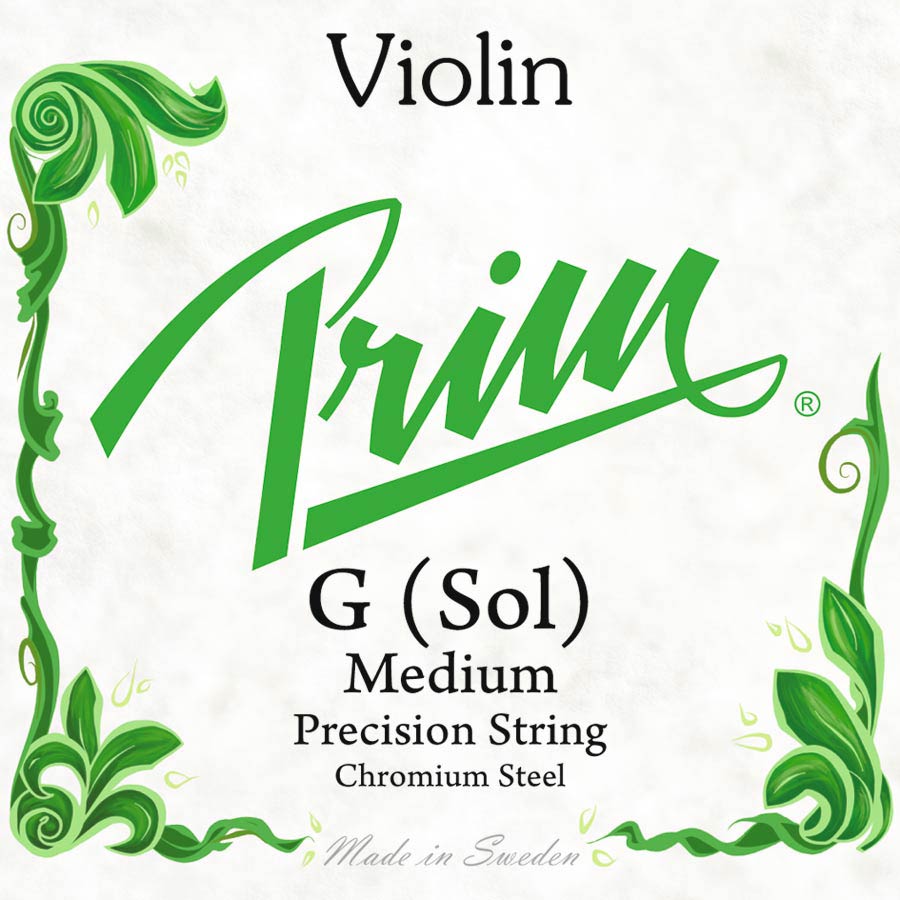 Prim PR-1014 4th G - Corda singola per violino 4/4, tensione media, acciaio cromato