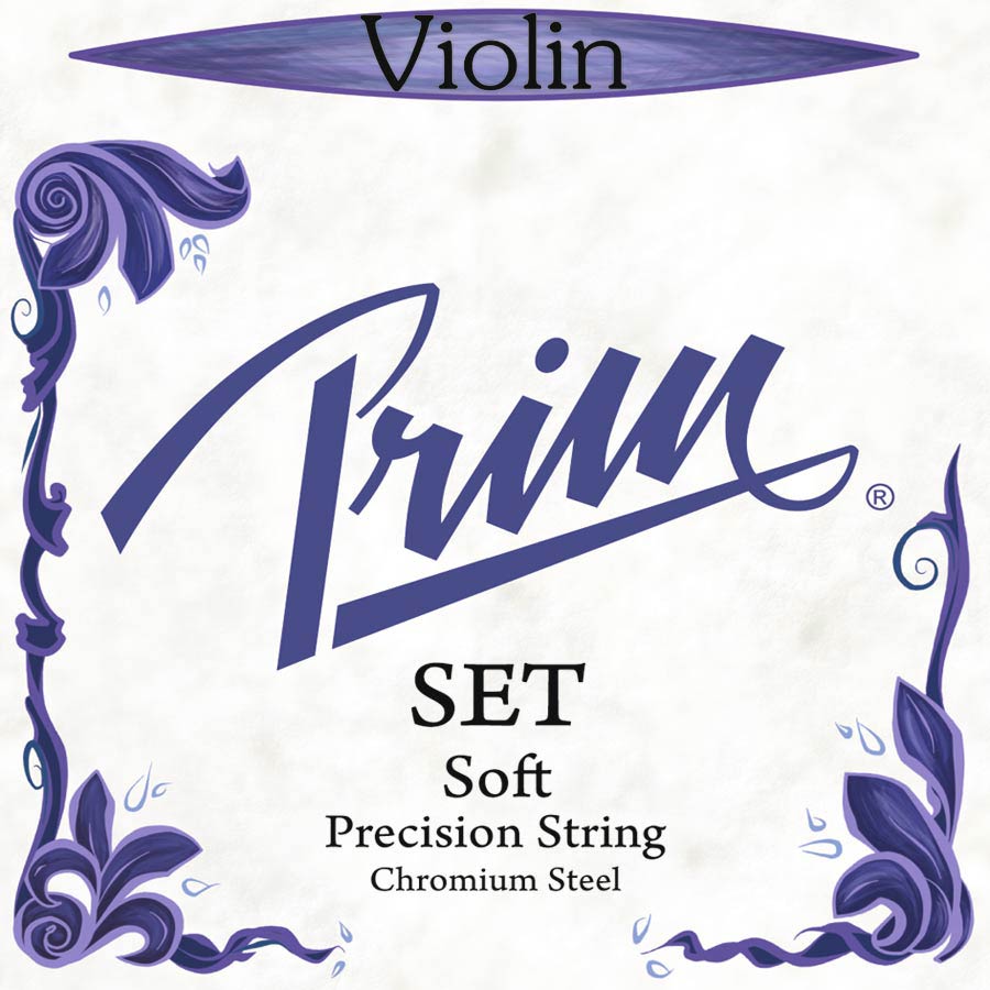 Prim PR-1000 Muta di corde per violino 4/4, tensione bassa, acciaio cromato