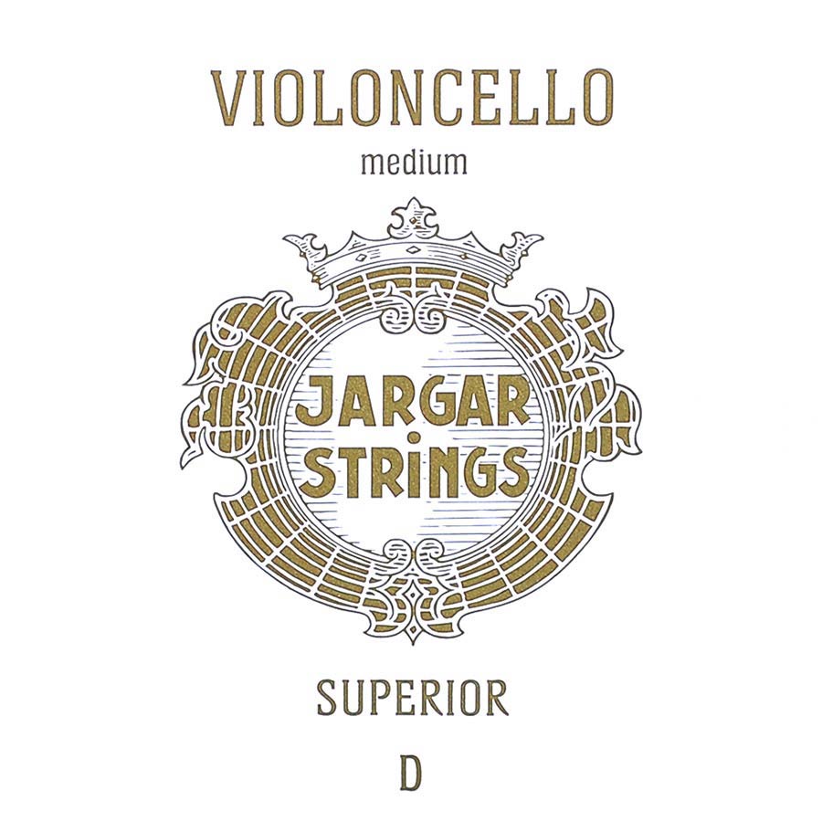 Jargar JCE-DSP-BL 2nd D - Corda singola per violoncello, tensione media, superior