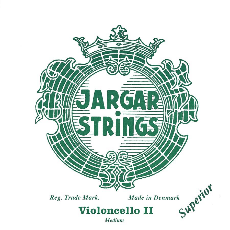 Jargar JCE-DSP-GN 2nd D - Corda singola per violoncello, tensione bassa, superior
