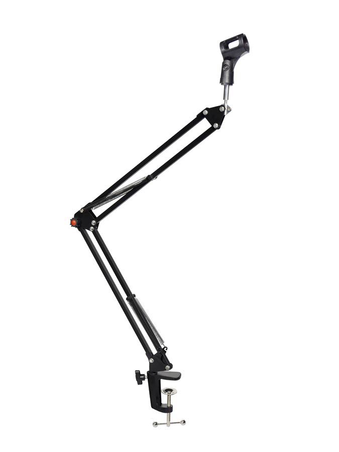 Fzone NB-35 microphone arm, fully flexible, with table mount clamp
