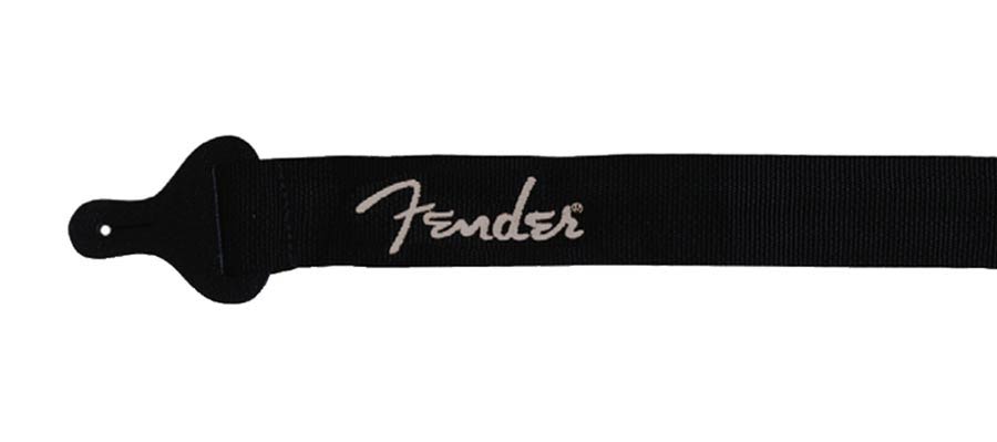 Fender 0990662043 2" guitar strap 'Poly Logo', grey Fender logo