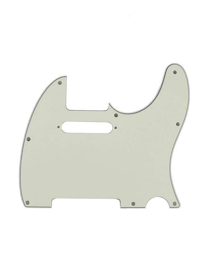 Fender 0992154000 pickguard Standard Tele®, 8 screw holes, 3-ply, mint green