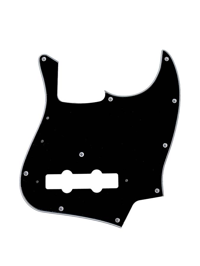 Fender 0055252049 pickguard ‘75 Jazz Bass®, 11 screw holes, 3-ply, black