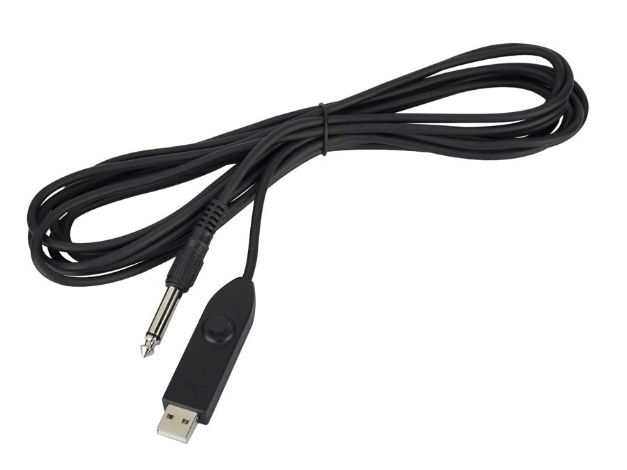Shadow SH-USB-GC Cavo strumento, 1x jack M mono 6.3mm - 1x USB 2.0 M, controllo di gain