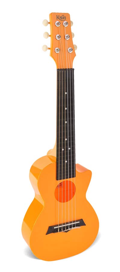 Korala PUG-40-OR Guitarlele, policarbonato, colore arancio