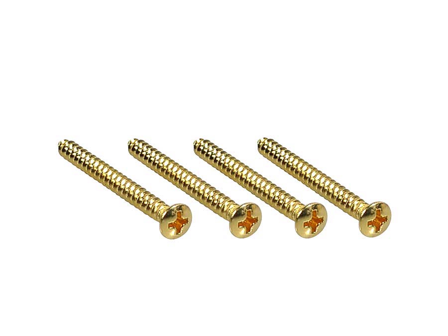 Fender Outlet 0018785049 screw SMA 8x1-3/4 OHP GLD (4)