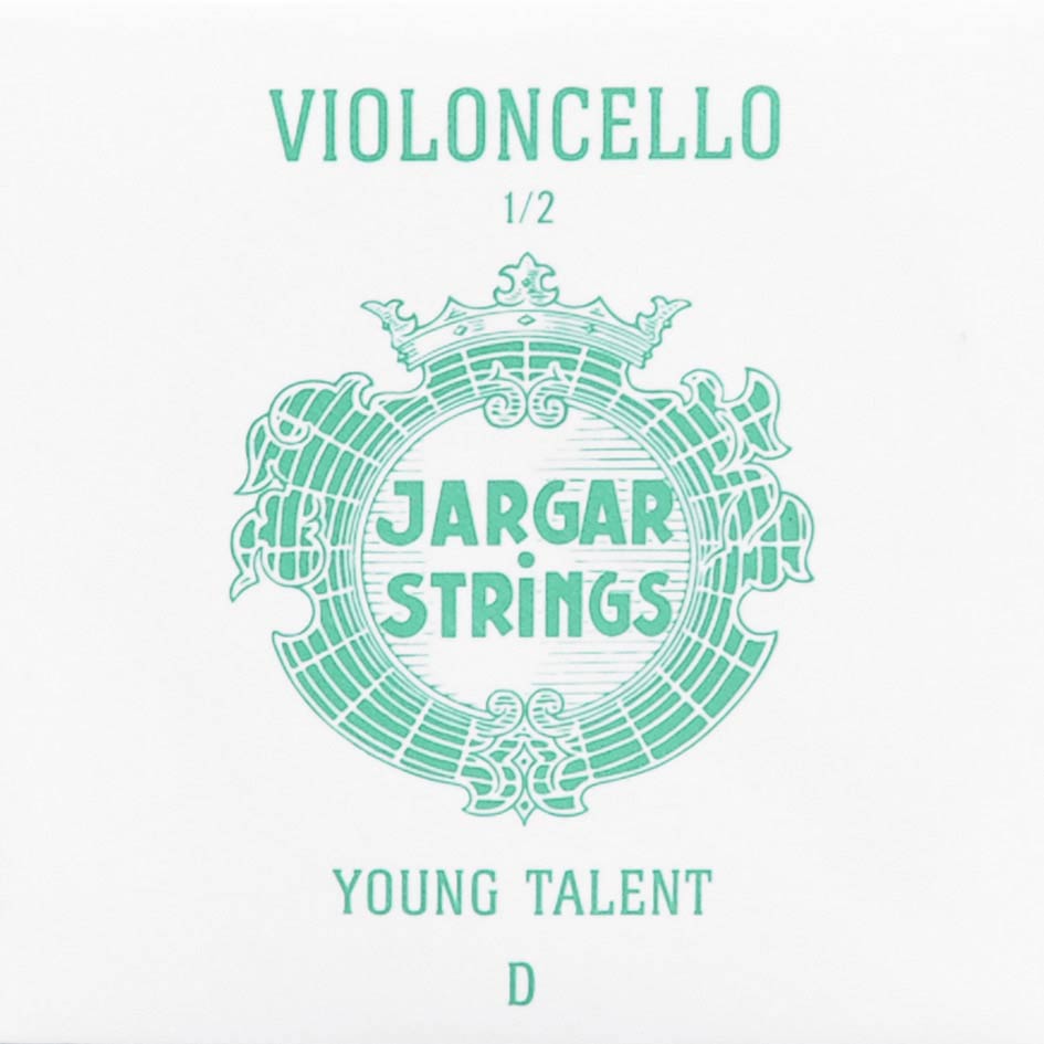 Jargar JCE-D-12 2nd D - Corda singola per violoncello 1/2, tensione media, flexi-metal