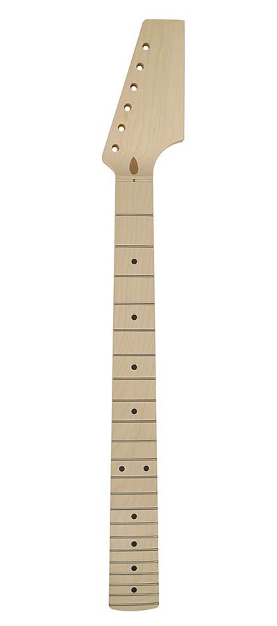 Boston SN22M Manico per chitarra elettrica ST, moderno, acero/acero, 22 tasti, radius 9,5''