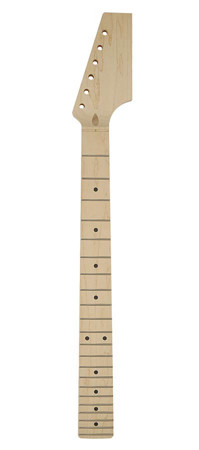 Boston TN22M Manico per chitarra elettrica TE, moderno, acero/acero, 22 tasti, radius 9,5''