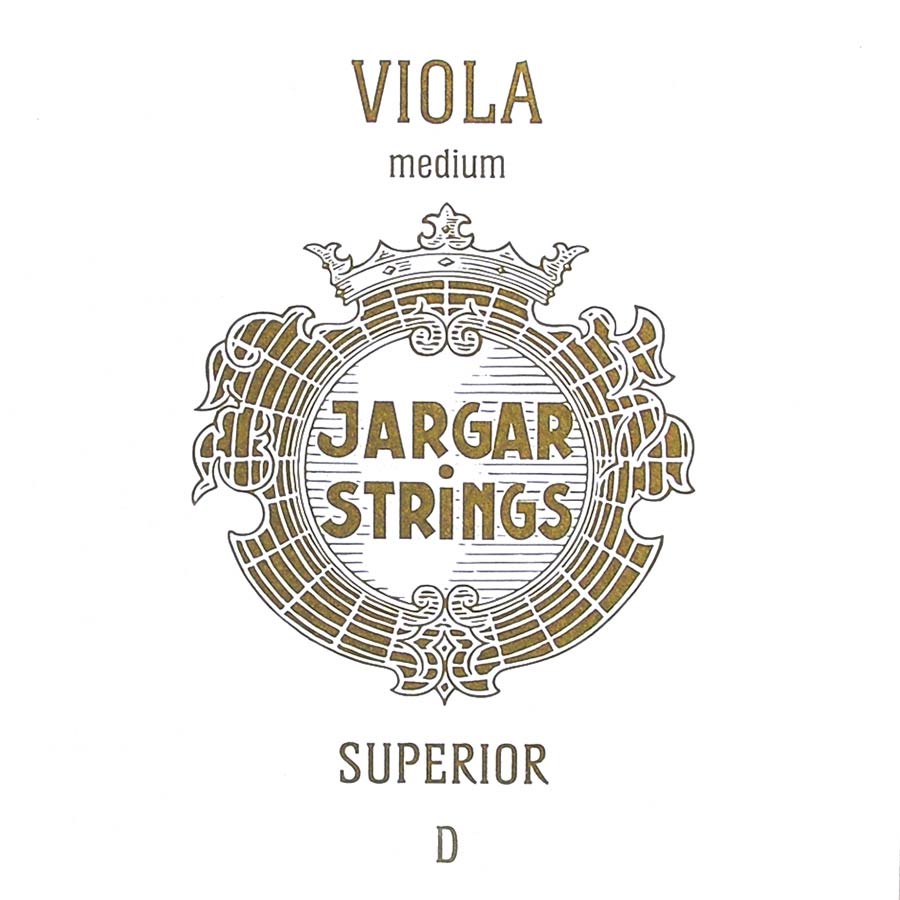 Jargar JAL-DSP-M 2nd D - Corda singola per viola, tensione media, argento
