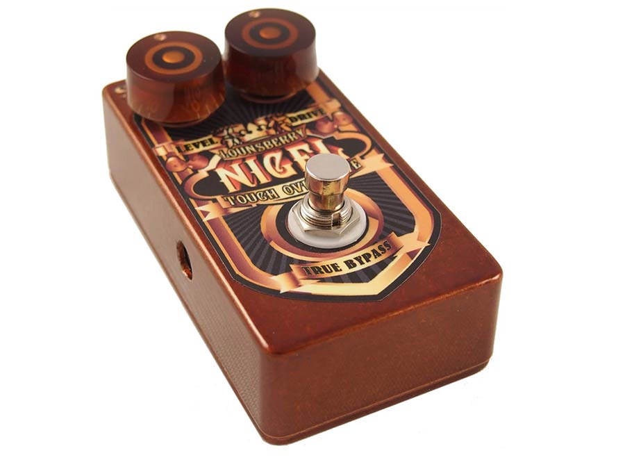 Lounsberry Pedals NTO-1 Nigel Pedale preamp/overdrive analogico FET