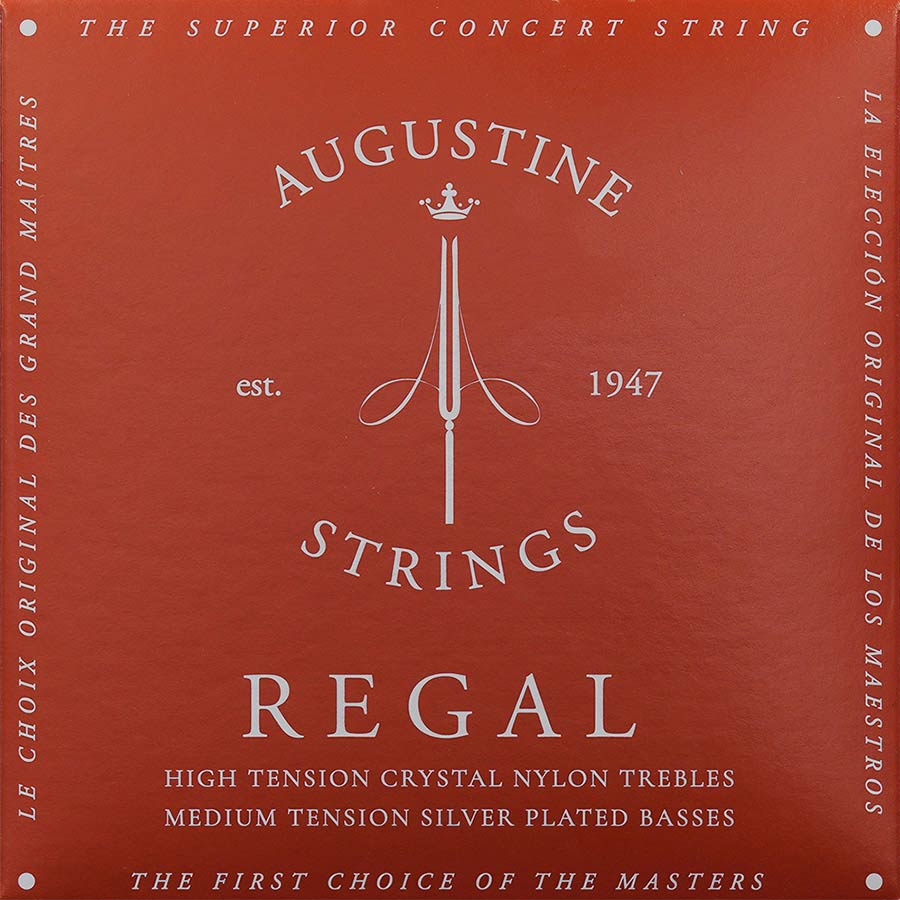 Augustine AU-RERD Muta di corde per chitarra classica, tensione alta e media