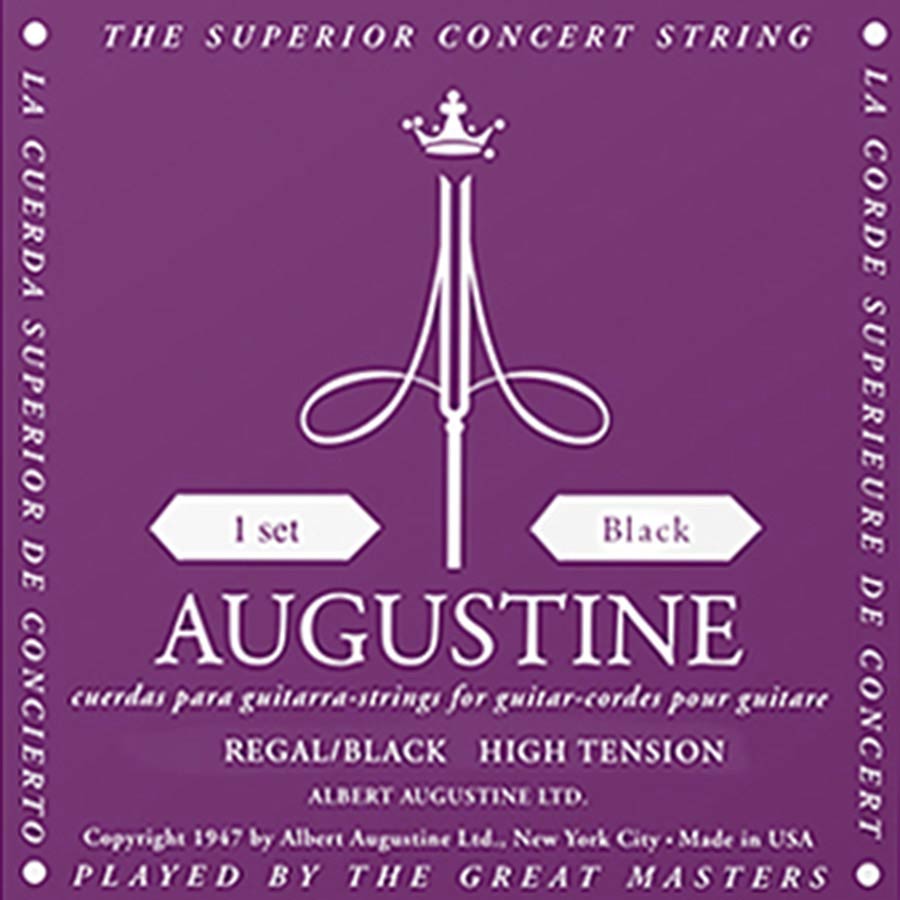 Augustine AU-REBK Muta di corde per chitarra classica, tensione alta