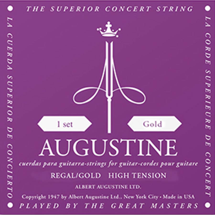 Augustine AU-REGO Muta di corde per chitarra classica, tensione alta