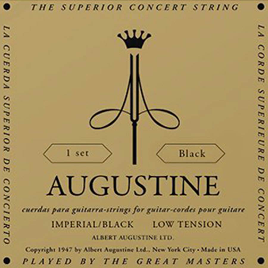 Augustine AU-IMBK Muta di corde per chitarra classica, tensione media e leggera