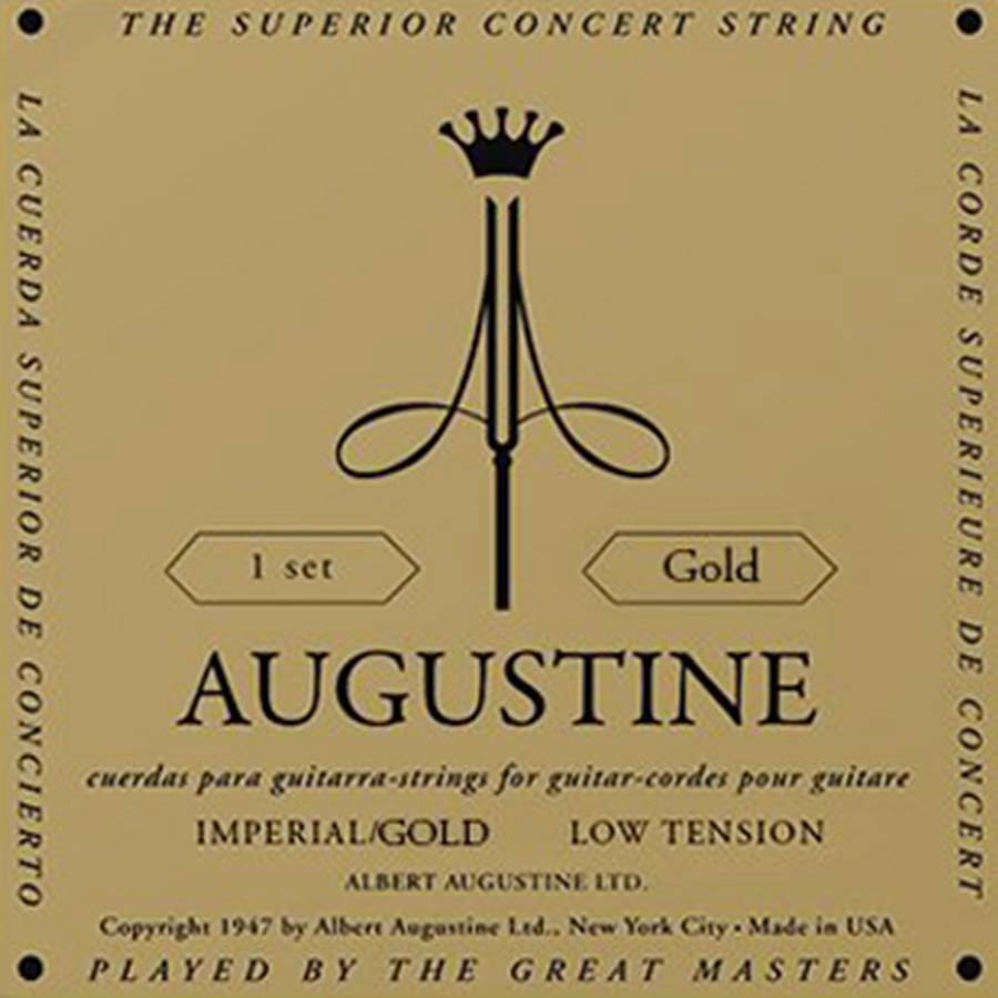Augustine AU-IMGO Muta di corde per chitarra classica, tensione media e leggera